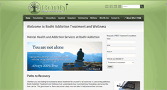 Desktop Screenshot of bodhiaddiction.com